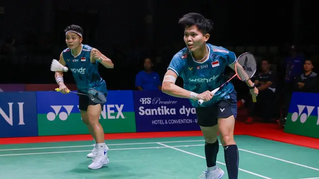 Apriyani Rahayu/Siti Fadia Silva Ramadhanti - Indonesia Masters II 2025 - Bulu Tangkis