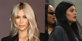 Kim Kardashian memang sudah berpengalaman dengan kehamilan. Namun hal tersebut berbeda dengan sang adik, Kylie Jenner. (Owen Kolasinski/BFA/REX/Shutterstock/John Salangsang/BFA/REX/Shutterstock/HollywoodLife)