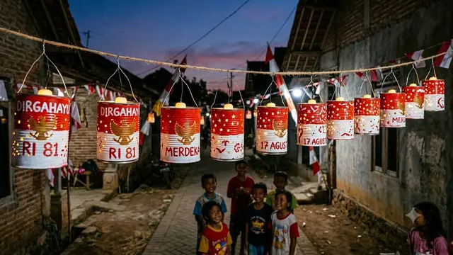 Ide Dekorasi 17 Agustus dari Barang Bekas