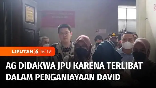 Jaksa Penuntut Umum mendakwa anak AG terlibat penganiayaan berat yang direncanakan terhadap David Ozora Latumahina dalam sidang perdana di Pengadilan Negeri, Jakarta Selatan. Sidang pembacaan dakwaan ini dilaksanakan setelah proses diversi.