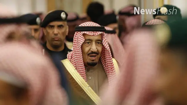 NEWS FLASH:  Seorang Wanita Mencoba Menerobos Hotel untuk Bertemu Raja Salman