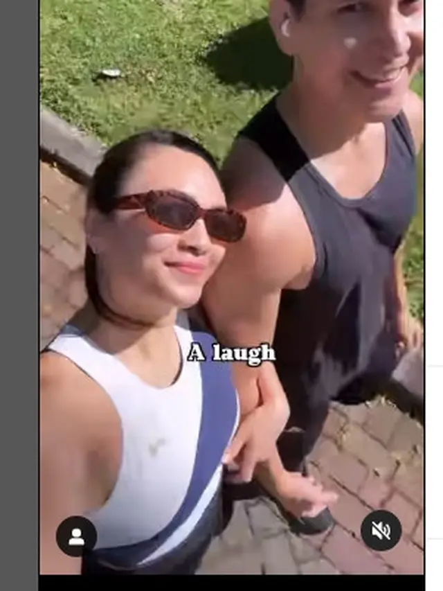 Marcelino Lefrandt dan Violenzia Jeanette bagikan momen romantis (Foto: Instagram @violenziajean)