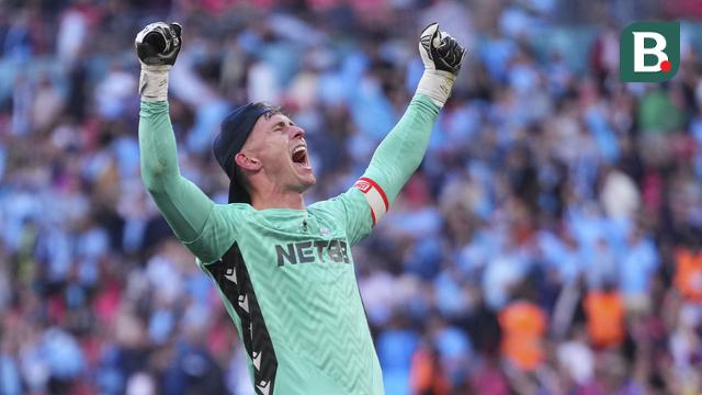 Foto: Dean Henderson Sang Pahlawan Kemenangan Crystal Palace di Final Piala FA