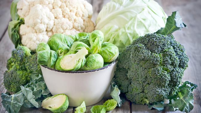 Ilustrasi brokoli dan sayuran (iStockphoto)