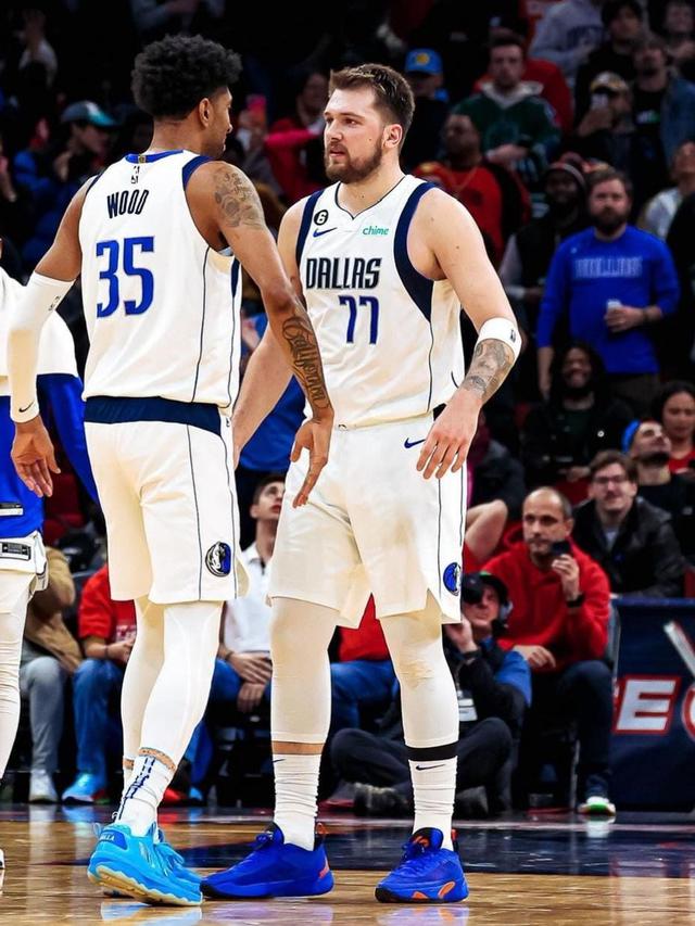Foto: Luka Doncic dan Wood