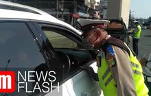 VIDEO: Hari Kedua Ganjil Genap, 30 Mobil di Fatmawati Ditilang