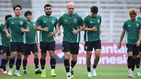 Timnas Thailand saat sesi latihan, persiapan jelang final FIFA ASEAN Cup 2026 melawan Timnas Indonesia, Minggu (4-10-2026). (Dok. Official FAT Facebook)