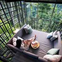 Cafe Gazebo di HOSHINOYA Bali. Foto: Document/HOSHINOYA Bali.