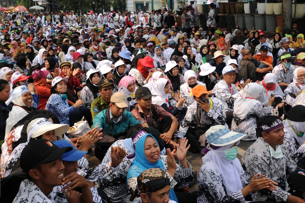 20150921-Aksi Guru Honorer-Jakarta