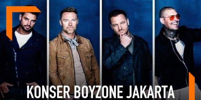 VIDEO: Harga Tiket Konser Perpisahan Boyzone di Jakarta