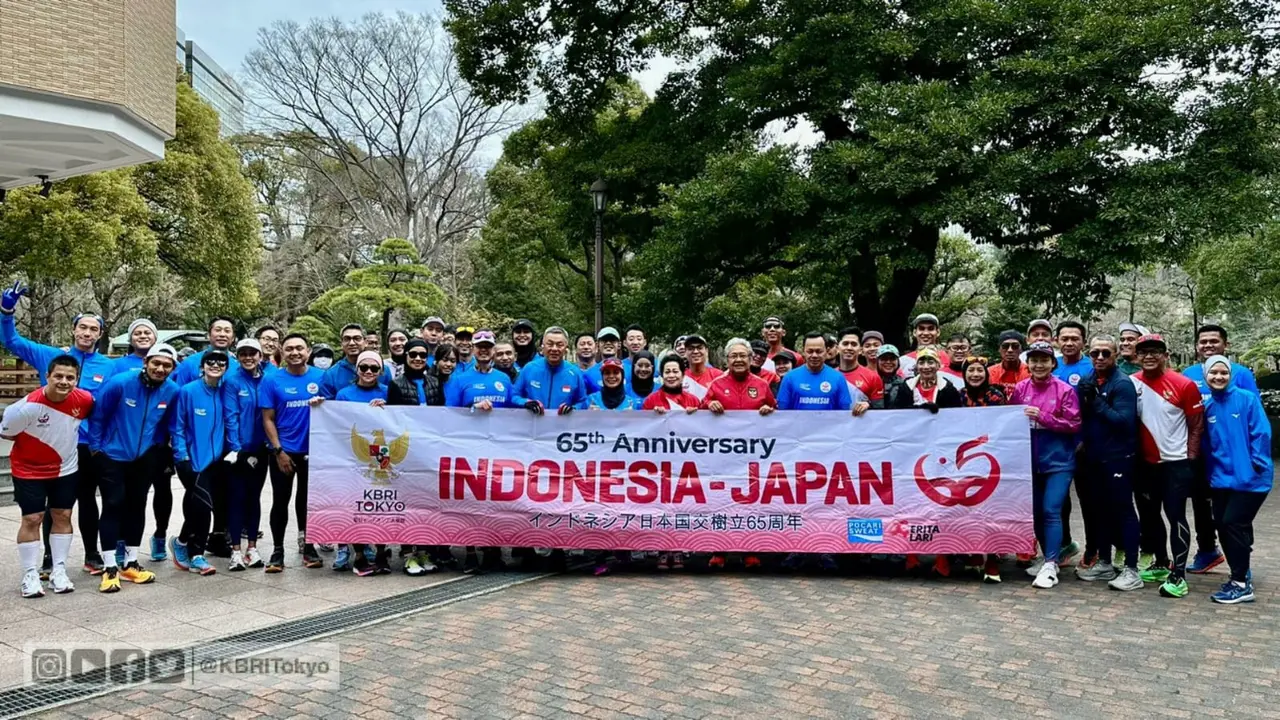 FOTO Jelang Tokyo Marathon 2023