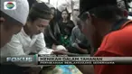 Tahanan narkoba ini menikah secara sederhana di Rutan Mapolresta Palembang dengan mahar Rp 50 ribu.
