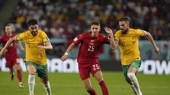Hasil Piala Dunia 2022 Australia vs Denmark: Menang Tipis, Socceroos Lolos ke 16 Besar