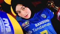 Dalam unggahan itu, Wilda disebut sebagai pencetak sejarah, bintang, dan pioner bagi bola voli Indonesia. [Foto: IG/wildanurfadhilahh].