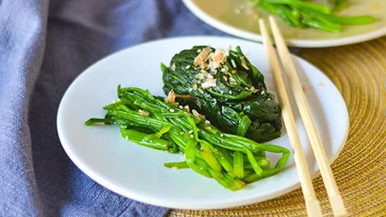 3.&nbsp;Bayam Ohitashi: Salad Bayam yang Segar dan Bergizi