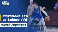 Berita video highlight NBA, Dallas Mavericks Permalukan Tamunya LA Lakers 115-110, Jumat (23/4/2021).