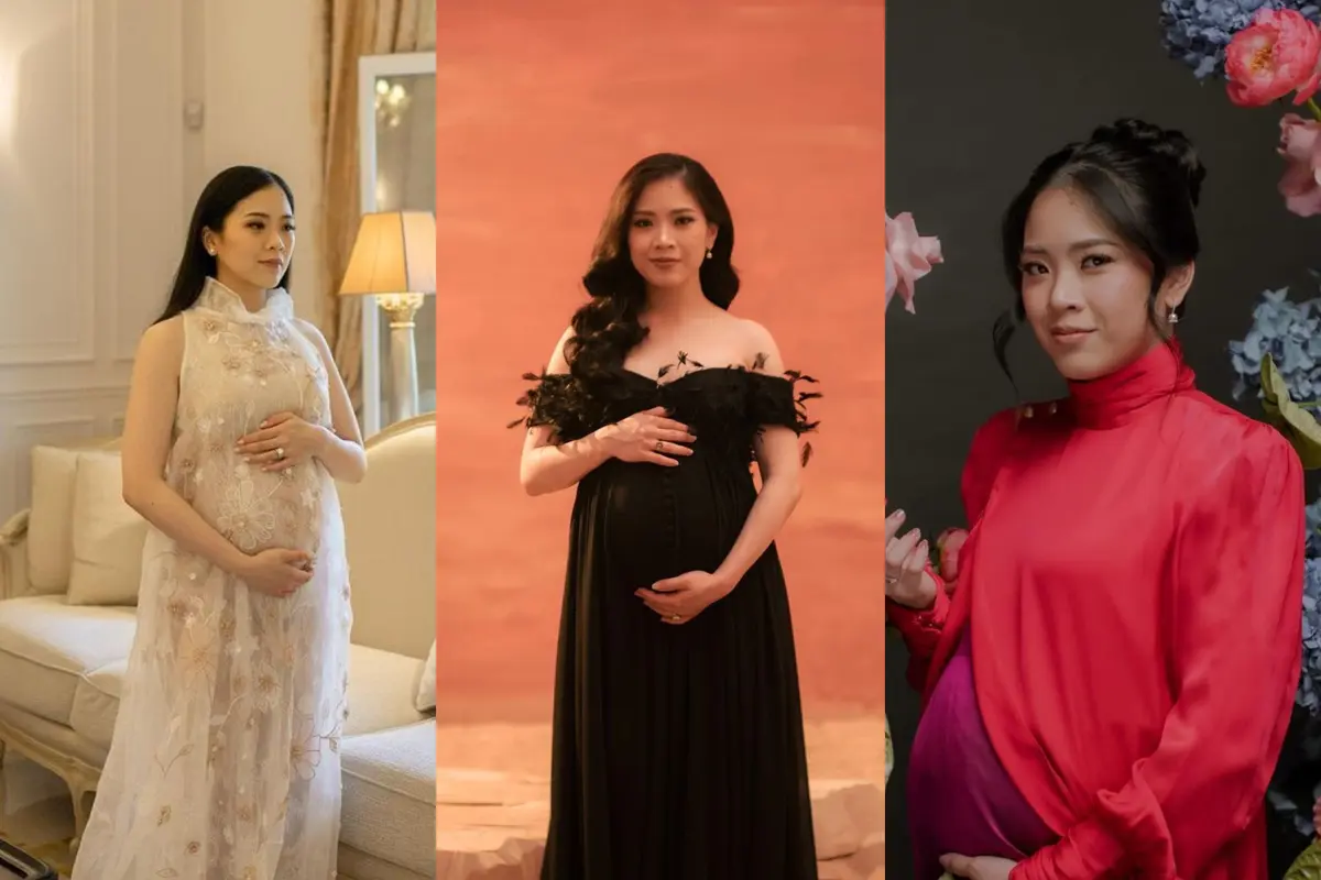 Resmi Jadi Ibu, Ini Gaya Keibuan Jessica Tanoesoedibjo Saat Maternity Shoot Tepat Sebelum Melahirkan