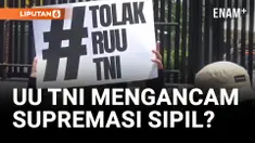 Mahasiswa Gelar Long March Demo di Depan Gedung DPR RI
