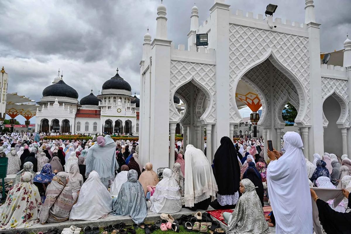 FOTO: Suasana Shalat Iduladha di Sejumlah Daerah