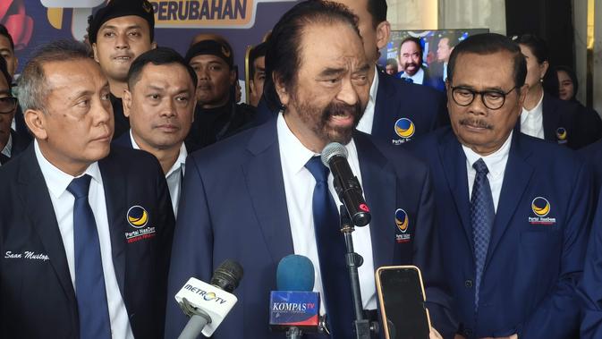 Reaksi Surya Paloh Usai Soeharto Dianugerahkan Gelar Pahlawan Nasional