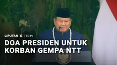 Doa Presiden untuk Korban Gempa NTT