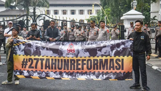 aksi reformasi, soeharto, bandung