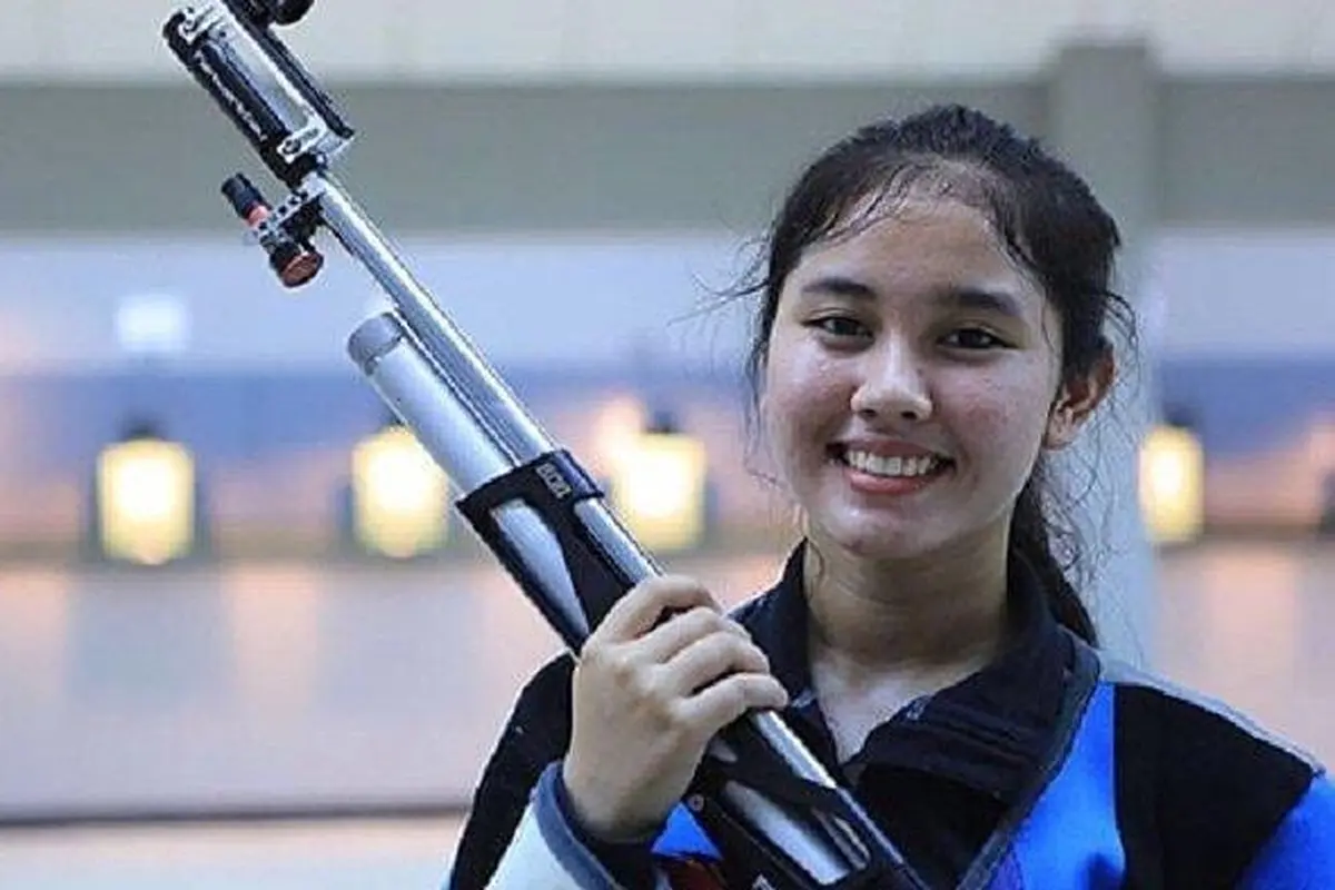 7 Potret Vidya Rafika, Atlet Menembak Wanita yang Lolos Olympiade Tokyo 2020