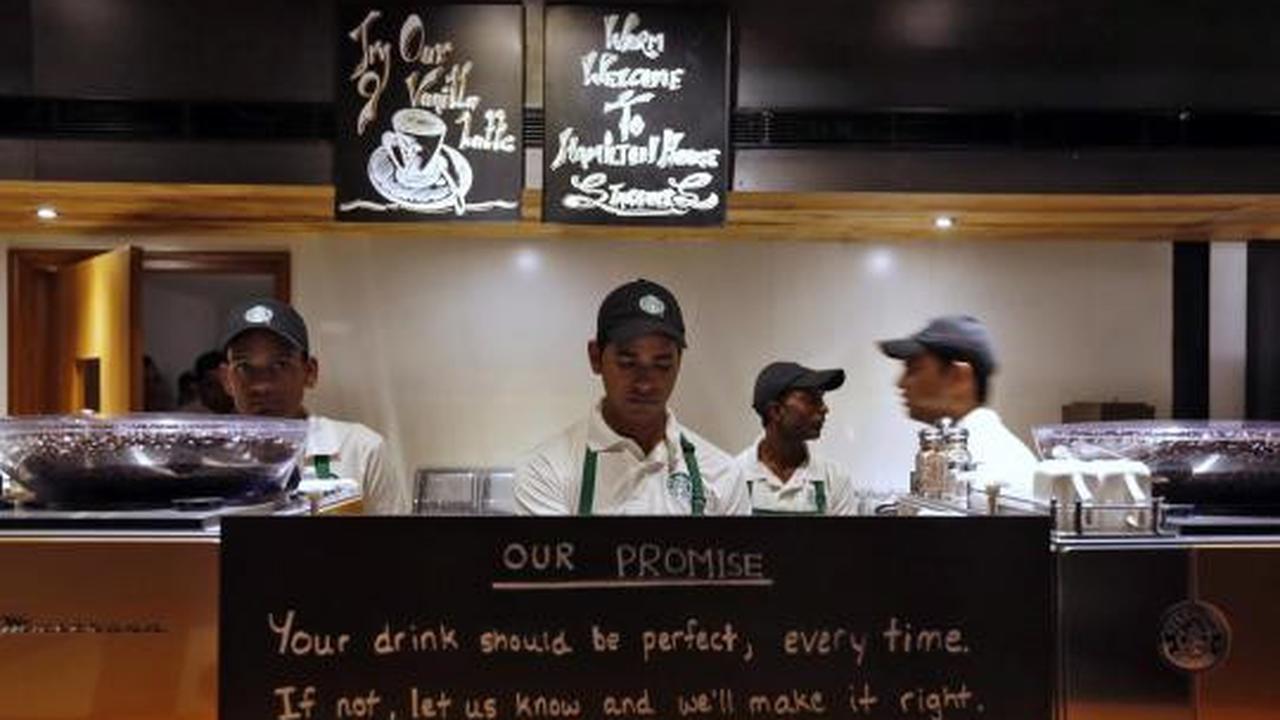 Kafe Starbucks pertama di New Delhi diresmikan