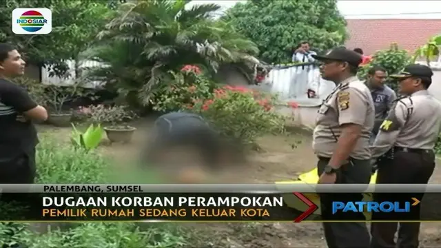 Diduga menjadi korban perampokan, pria penjaga sebuah rumah di Palembang ditemukan tewas dalam kondisi terjerat ikat pinggang.