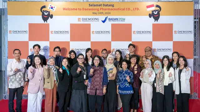 Terbang ke Korea Selatan, BPOM Perkuat Kerja Sama Bilateral Bidang Industri Obat dan Produk Biologi. Foto: Daewoong.