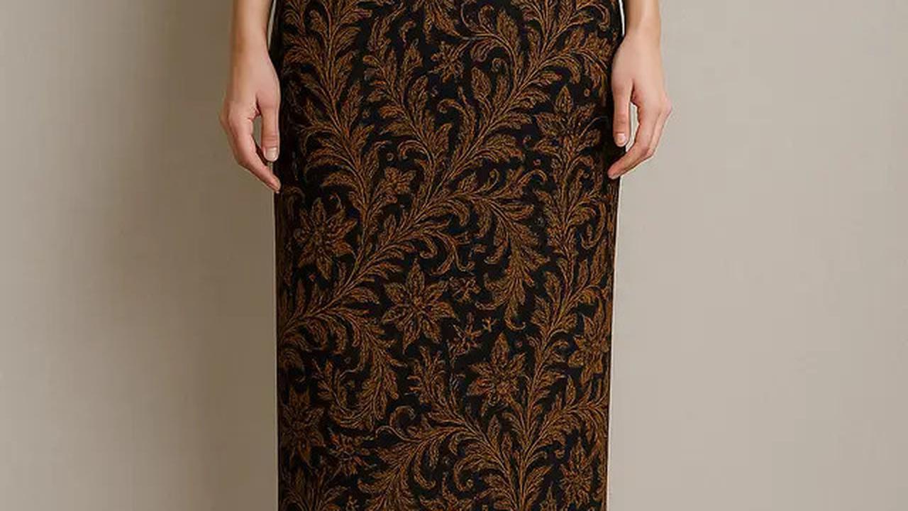 9 Model Rok Span Batik 2025 untuk Gaya Kasual, Tampil Stylish dengan Kombinasi Klasik-Modern