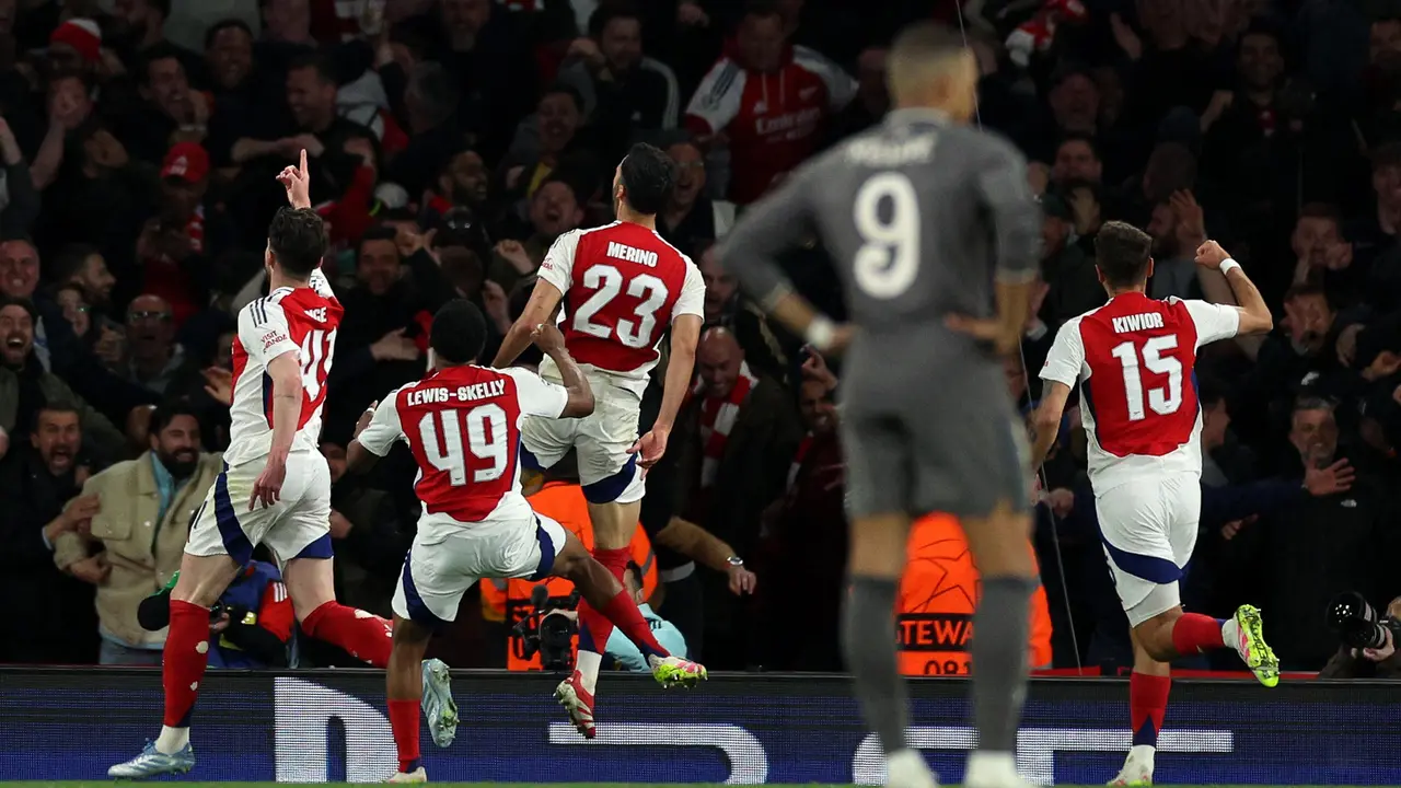 Arsenal Gulung Real Madrid 3-0