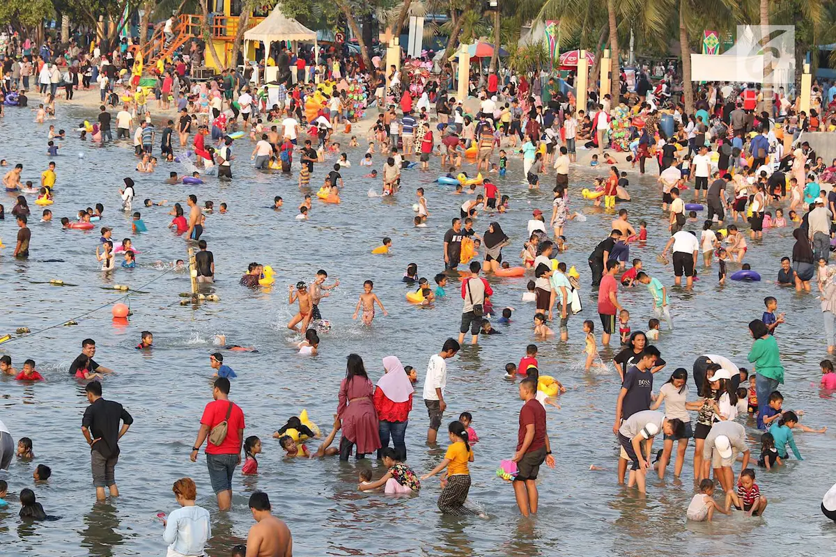H+1 Lebaran, 80 Ribu Pengunjung Padati Ancol