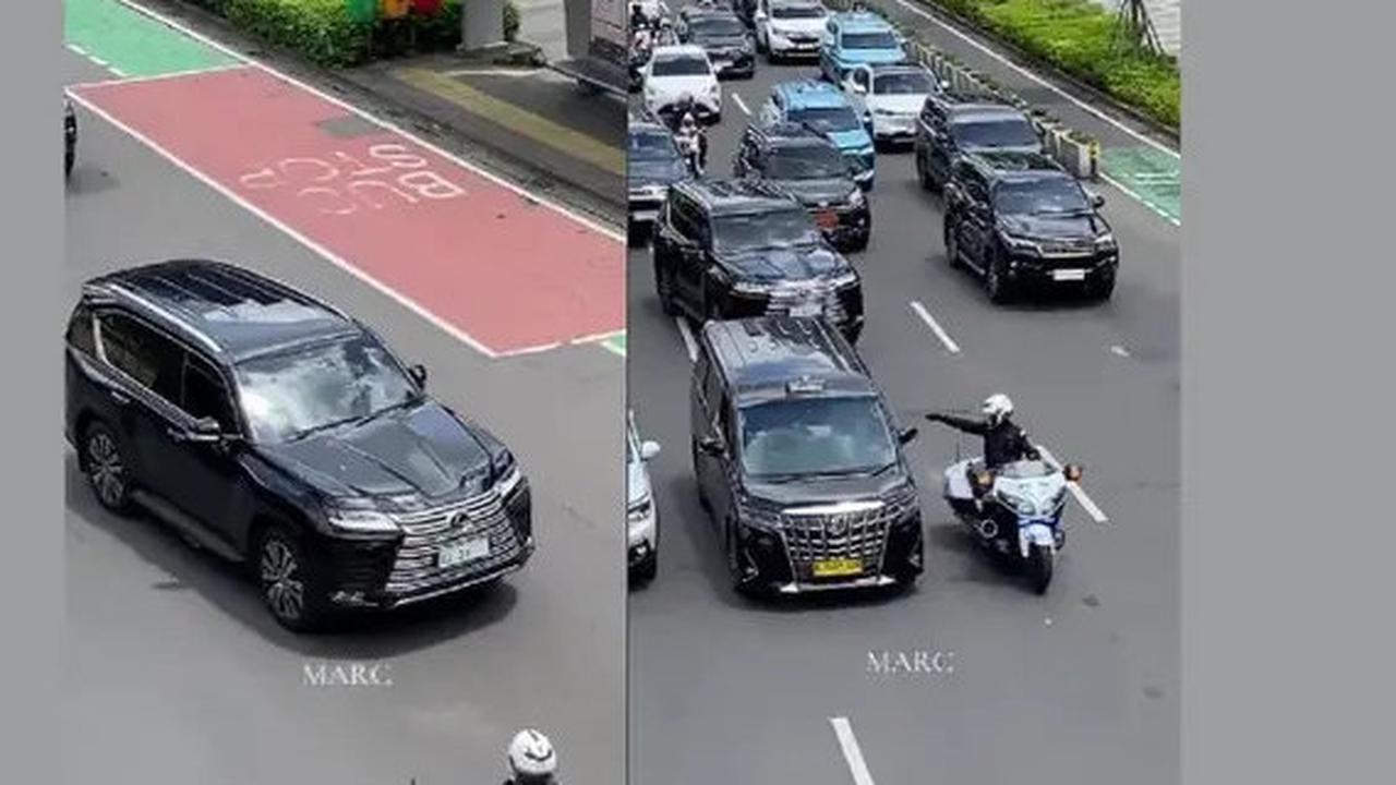 VIDEO: Polda Cari Sopir Taksi Bikin Patwal Arogan Mobil RI 36 Raffi Ahmad Ngamuk di Jalan