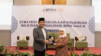Badan Pengelola Keuangan Haji (BPKH) bersama Komisi VIII DPR RI mensosialisasikan Biaya Penyelenggaraan Ibadah Haji (BPIH) kepada masyarakat dan calon jemaah haji di Kota Bogor, Selasa (18/4) (Istimewa)