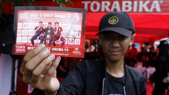 Meet and Greet Arema FC Torabika Campus Cup 2017