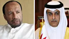 AFC president Mohamad bin Hammam in Kuala Lumpur on November 18, 2008 and head of Bahrain's football federation Sheikh Salman bin Ibrahim al-Khalifa in Muscat on January 12, 2009. AFP PHOTO/MOHAMMED MAHJOUB