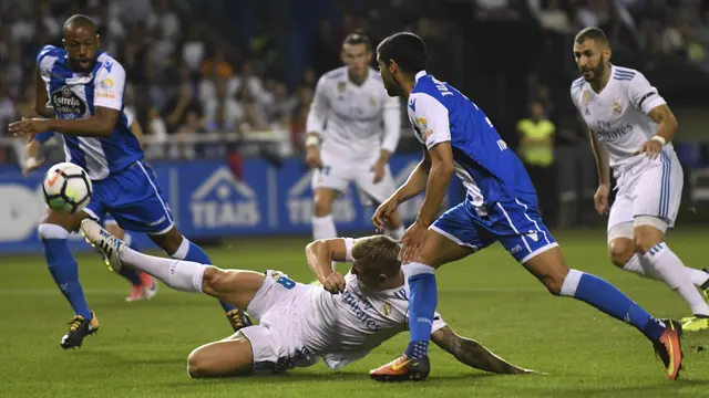 Real Madrid, Deportivo La Coruna, La Liga, Sergio Ramos