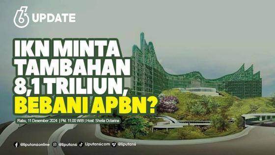 IKN Minta Tambahan Rp 8,1 Triliun, Bebani APBN?