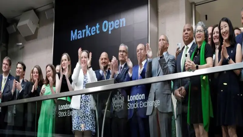 Perdagangan saham Haleon di London Stock Exchange, Senin 18 Juli 2022 (Foto: istimewa)