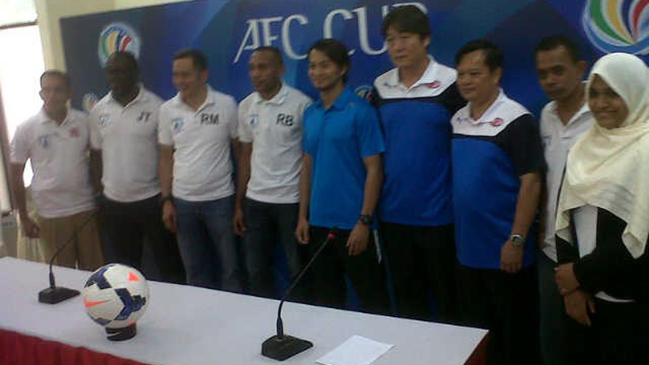 Konfrensi pers Persipura Jayapura vs Home United