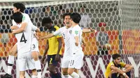 Korea Selatan melaju ke final Piala Dunia U-20 2019 setelah menundukkan Ekuador. (AFP/Janek Skarzynski)