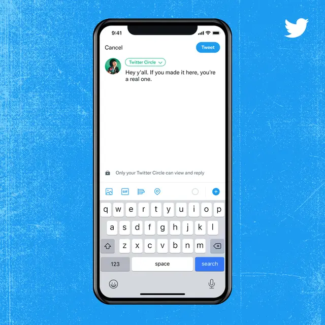 Fitur Twitter Circle (Dok. Twitter)