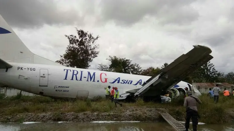 Pesawat Kargo Tergelincir, Bandara Wamena Ditutup 3 Jam