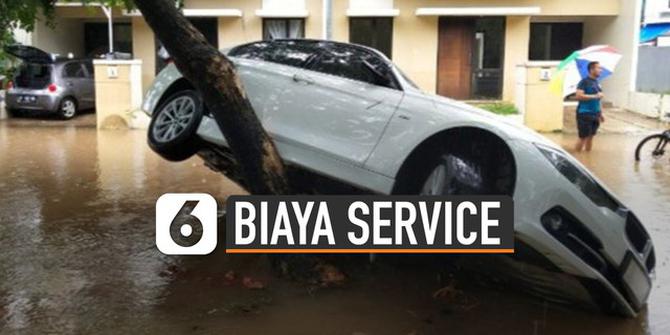 VIDEO: Perkiraan Biaya Service Mobil Terseret Banjir
