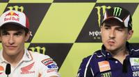 Marc Marquez - Jorge Lorenzo (EPA/Andreu Dalmau)