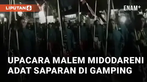 VIDEO: Detik-detik Upacara Malem Midodareni Adat Saparan di Gamping Yogyakarta