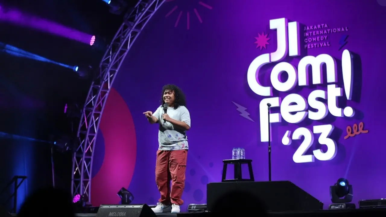 Marshel Widianto ramaikan Jicomfest di hari pertama pada 15 Januari 2023