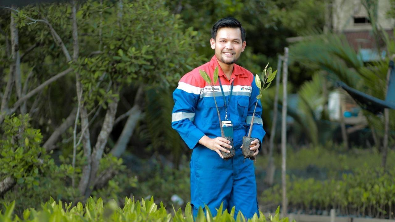 Lestarikan Ekosistem Pesisir, Pertamina Ikut Kembangkan Kawasan Mangrove & Pengelolaan Sampah di Kamal Muara