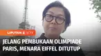 Panitia Olimpiade Paris terus mempersiapkan berbagai fasilitas jelang upacara pembukaan 26 Juli esok. Salah satu area yang saat ini ditutup untuk turis adalah kawasan Menara Eifel. Berikut laporan koresponden Delvi Sinambela dari Paris, Perancis.